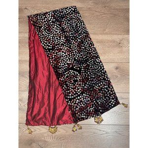 Idea Plus Vintage Silk Velvety Scarf